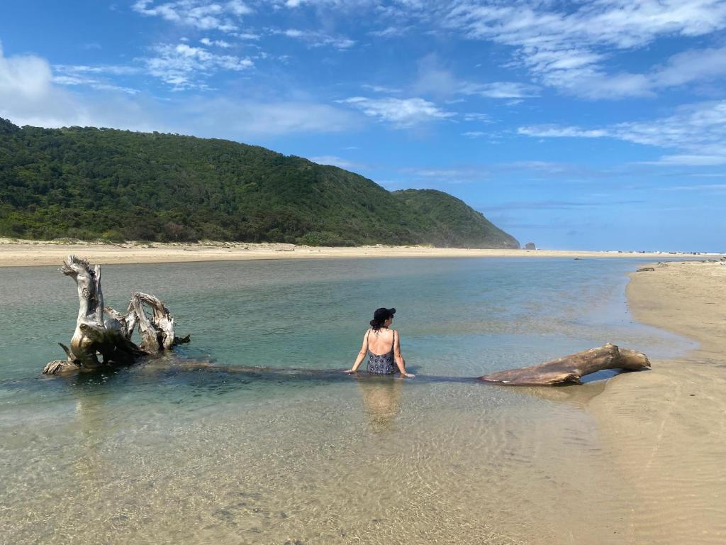 Clear waters of the Sinangwana River